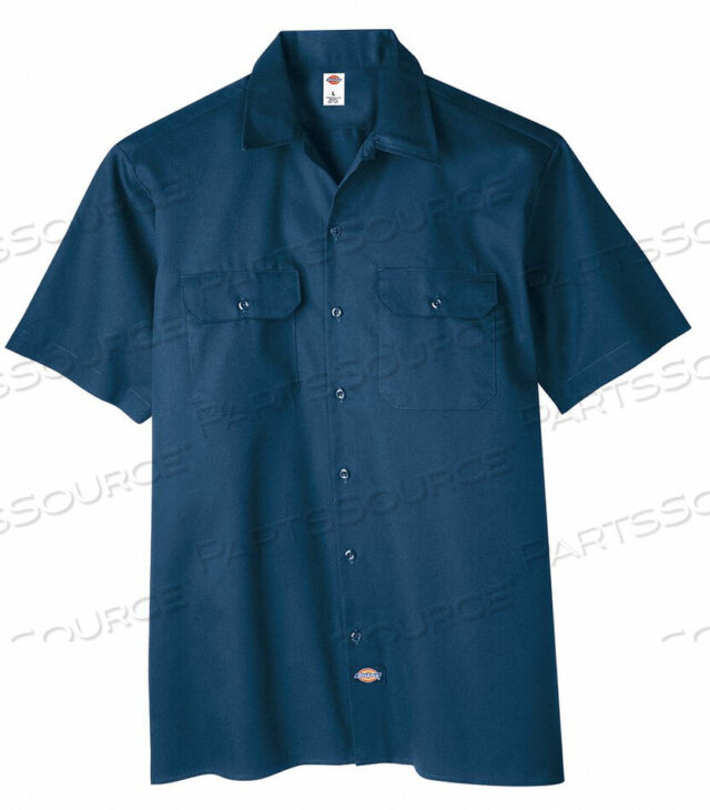 OEM#: 2574NV RG 2XLРУБАШКА РАБОЧАЯ С КОРОТКИМ РУКАВОМ ИЗ ТВИЛА ТЕМНО-СИНЕГО 2X от VF Imagewear, Inc.
