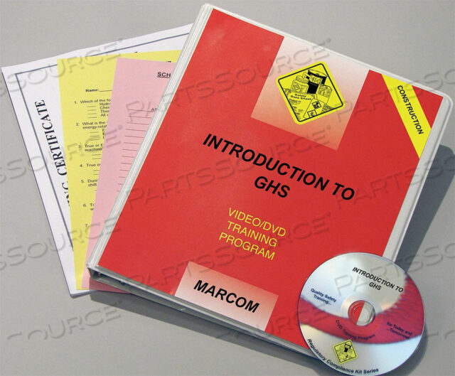 OEM#: V0001599STDVD SPANISH GLOBALLY HARMONIZED SYSTEM by MarCom Group
