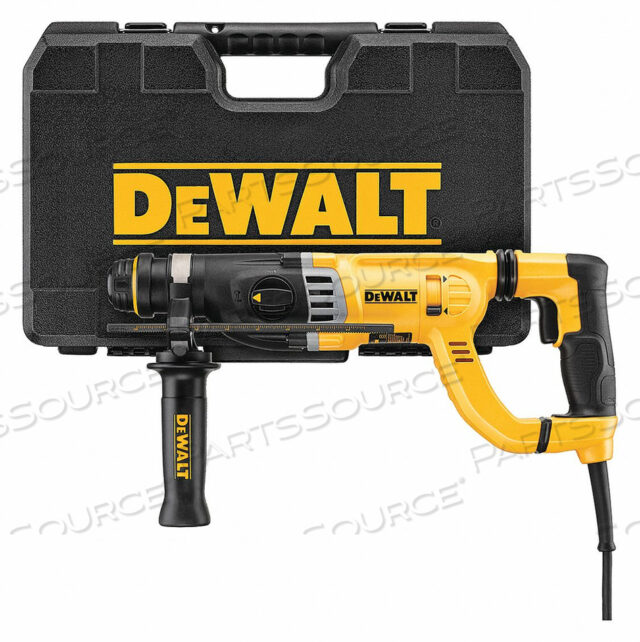 OEM#: D25263K8.5 AMP 1-1/8 SDS КОМПЛЕКТ УДАРНОЙ ДРЕЛИ С D-ОБРАЗНОЙ РУКОЯТКОЙ ОТ DeWalt
