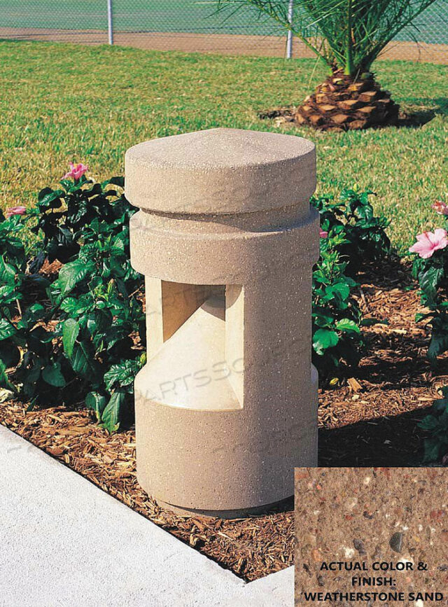OEM#: TF6051W22BOLLARD SQUARE 18IN.LX18IN.WX36IN.H от Wausau Tile