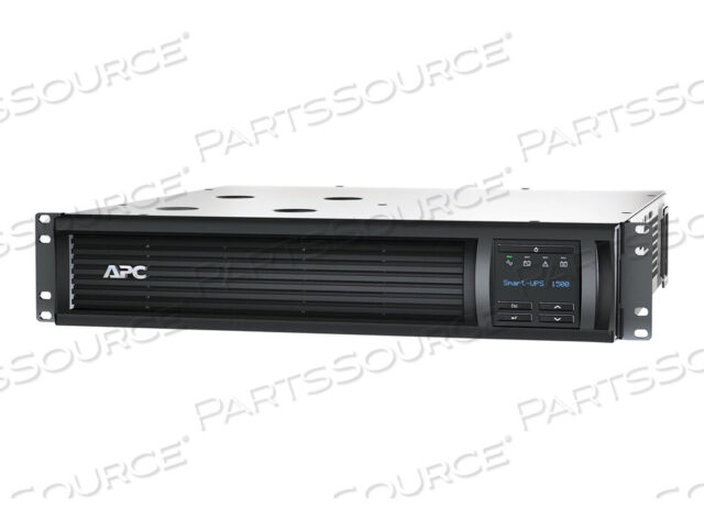 OEM#: SMT1500RM2UCSMART-UPS, LINE INTERACTIVE, 1500VA, RACKMOUNT 2U, 120V, 6X NEMA 5-15R OUTLETS, by APC / American Power Conversion