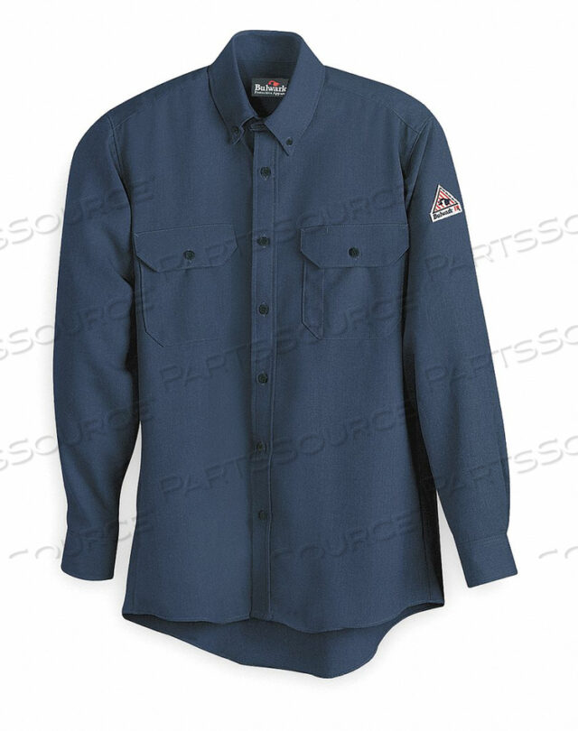 OEM#: SLU2NV LN LEXCEL FR COMFORTOUCH FR DRESS UNIFORM SHIRT SLU2, NAVY, SIZE L LONG by VF Imagewear, Inc.