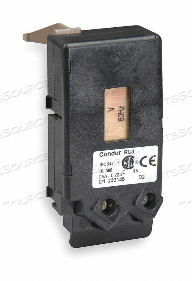 OEM#: RU3NUNDER РЕЛЕ НАПРЯЖЕНИЯ 600 В 60 Гц MDR3 от Condor USA, Inc