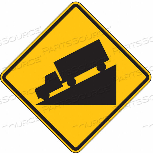 OEM#: W7-1-24HAЗНАК ДОРОЖНОГО ДВИЖЕНИЯ 24 H 24 W АЛЮМИНИЙ от Lyle Signs Inc.