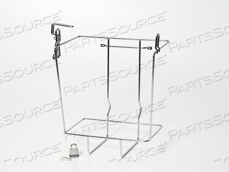 OEM#: KLWB100984LOCKING WALL MOUNT BRACKET STEEL SILVER by Kendall - Covidien