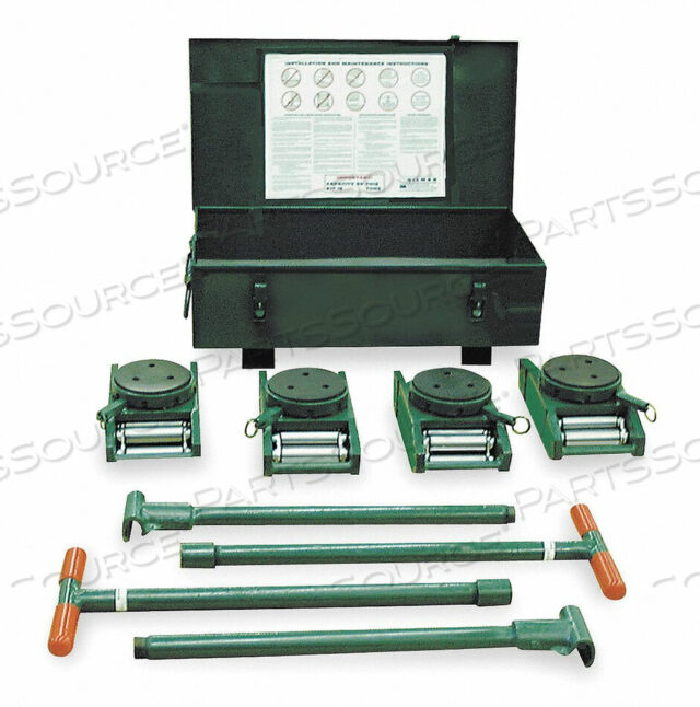 OEM#: KRS-60-SLPEQUIPMENT ROLLER KIT 120 000 LB. SWIVEL от Hilman Rollers