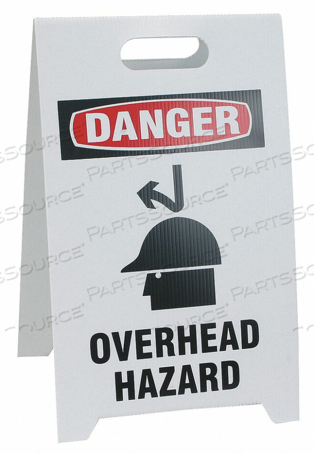 OEM#: TP-DOVERHFLOOR ЗНАК БЕЗОПАСНОСТИ 20 X 12 ПЛАСТИКОВЫЙ от See All Industries