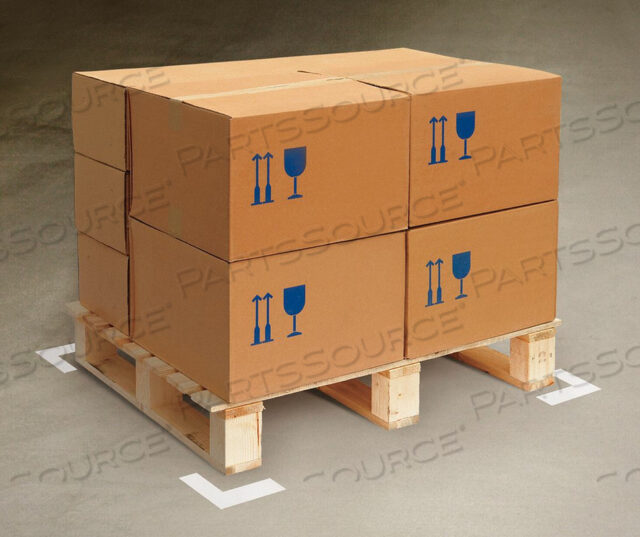OEM#: ANGLEWFLOOR MARKING TAPE ANGLE 2IN W WHT PK100 от Mighty Line