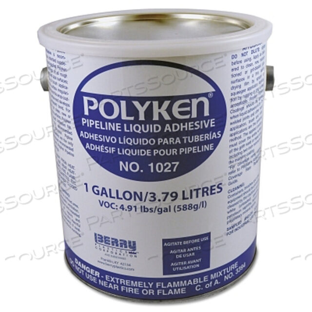 OEM#: 1086265ГРУНТ ДЛЯ ТРУБОПРОВОДОВ, КАНИСТРА 1 ГАЛЛОН, ЧЕРНЫЙ от Polyken