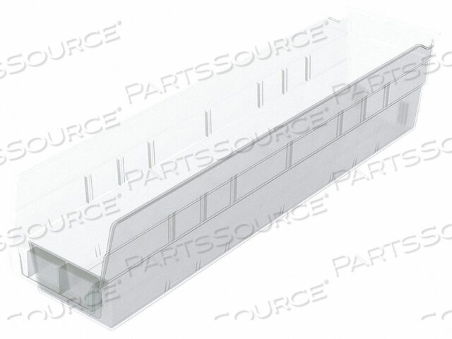 OEM#: 30128SCLARSHLF BIN 17-7/8 ДЮЙМОВ Д 4-1/8 ДЮЙМА ШИРИНА 4 ДЮЙМА В от Akro-Mils / Myers Industries, Inc
