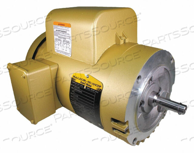 OEM#: VEL11318MOTOR 1 HP 1 SPEED 12.4/6.2 FULL LOAD by BALDOR