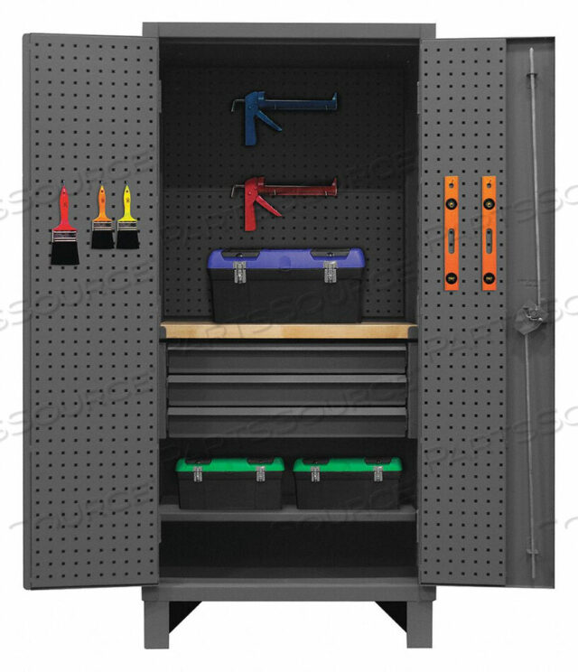 OEM#: HDCDPWT243678-3M95HEAV DUTY PEGBOARD & SHELF CABINET - 12 GAUGE 36-3/16WX24-1/16DX78H от Durham Manufacturing Company