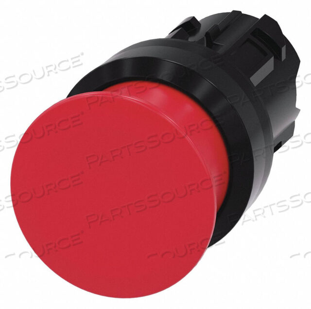 OEM#: 3SU1000-1AD20-0AA0ОПЕРАТОР, КНОПКА, БЕЗ ПОДСВЕТКИ, 22,0 ММ, 30,00 ММ КРУГЛАЯ ГРИБОЧНАЯ КРЫШКА, КРАСНАЯ, КРУГЛАЯ ЧЕРНАЯ ПЛАСТИКОВАЯ РАМКА, NEMA 1, 2, 3, 3R, 4, 4X, 12, РЕЖИМ МГНОВЕННОГО КОНТАКТА С ЗУБЧАТЫМ ЗАЖИМОМ от Siemens