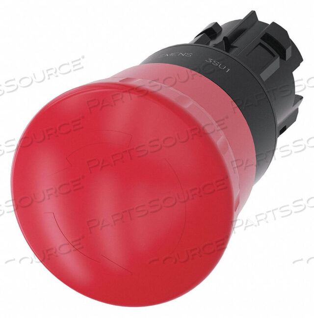 OEM#: 3SU1000-1HB20-0AA0КНОПКА АВАРИЙНОЙ ОСТАНОВКИ, 22 ММ, ГРИБОВИДНАЯ КОЛПАЧОК 40 ММ от Siemens