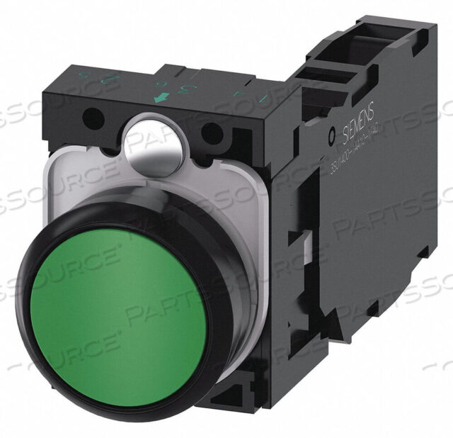 OEM#: 3SU1100-0AB40-1FA0КНОПКА 22 ММ ЗЕЛЕНАЯ ПЛАСТИКОВАЯ РАМКА от Siemens