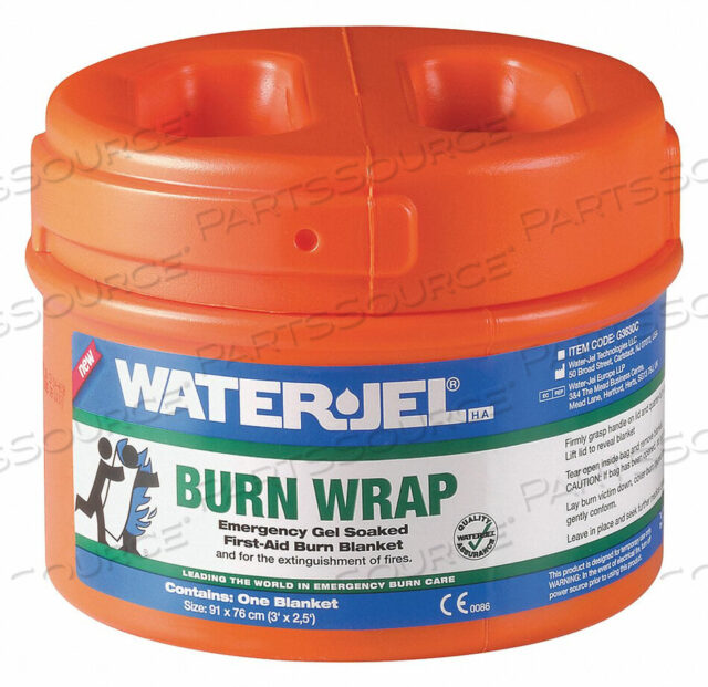OEM#: G3630C-4.69.000BURN WRAP STERILE ORANGE WOOL 36 L от Water-Jel Technologies