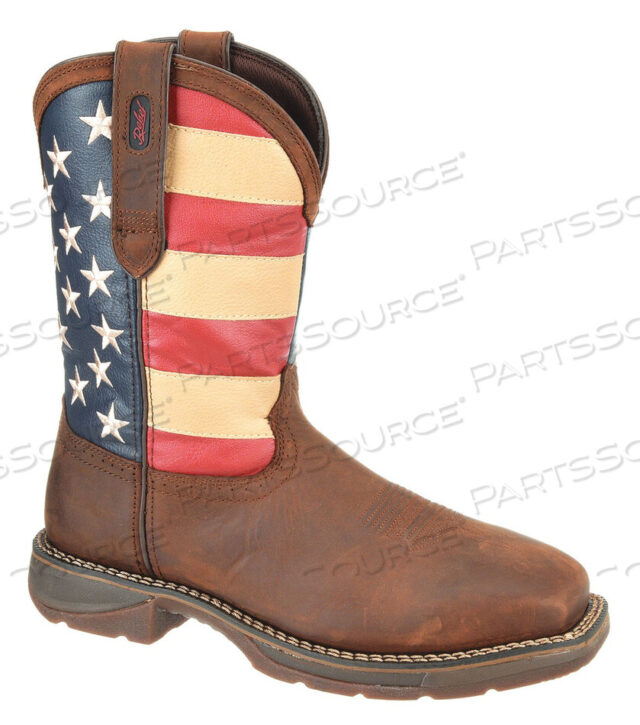 OEM#: DB020WESTERN BOOT 9 WIDE BROWN STEEL PR от Durango