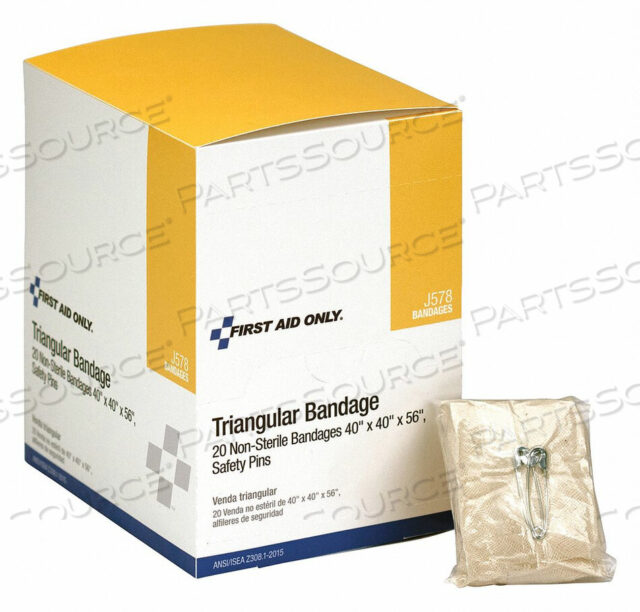 OEM#: J578ТРЕУГОЛЬНАЯ ПОДВЕСКА/БИНТ 40 Вт 20/КОРОБКА от First Aid Only