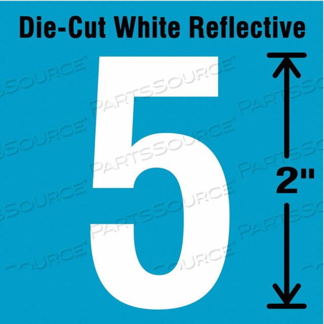 OEM#: DWR-2-5-5ЭТИКЕТКА С НОМЕРОМ ВЫРЕЗКИ 5 2 ДЮЙМА H PK5 от Strance, Inc.