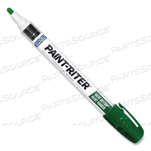 OEM#: 96826PAINT-RITER VALVE ACTION МАРКЕР С КРАСКОЙ, ЗЕЛЕНЫЙ, НАКОНЕЧНИК 1/8 ДЮЙМА, СРЕДНИЙ от Markal