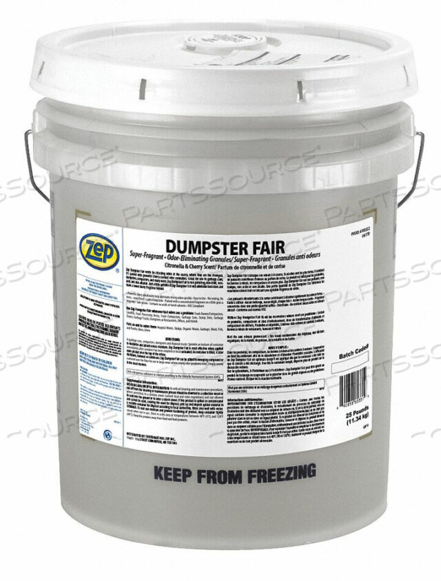 OEM#: F03332DUMPSTER FAIR НЕЙТРАЛИЗАТОР ЗАПАХА, БОЧКА 25 ФУНТОВ от Zep