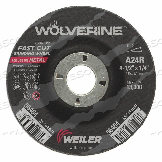 OEM#: 56464GW-4-1/2 X 1/4 X 7/8 A24R (T27) от Wolverine