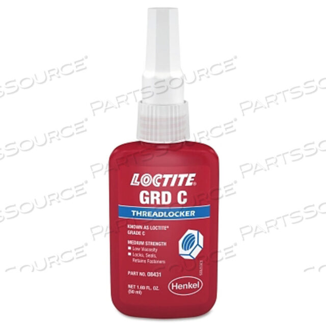 OEM#: 195776РЕЗЬБОВОЙ ФИКСАТОР GRADE C, 50 МЛ, ФЛУОРЕСЦЕНТНЫЙ СИНИЙ от Loctite Brand