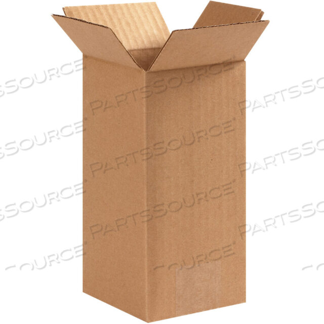 OEM#: 448 ВЫСОКИЕ ГОФРОКОРОБКИ, 4 X 4 X 8, КРАФТ, 25/ПАКЕТ от BOX Partners (Box Acquisitions, LLC)