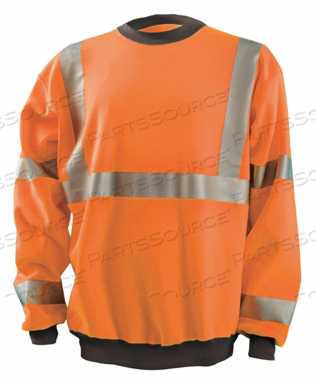 OEM#: LUX-CSWT-O2XCREW СВИТШОТ HI-VIS ORANGE 2XL от Occunomix