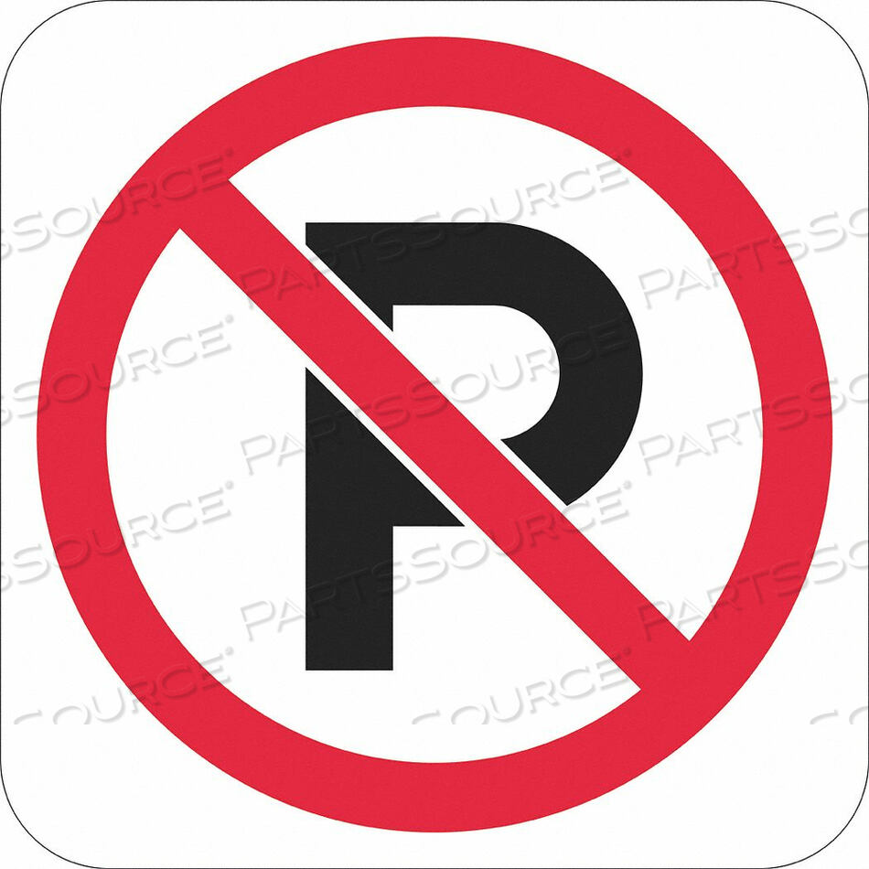 OEM#: T1-1100-EG_12X12NO PARKING SIGN 12 H 12 W ALUMINUM by Lyle Signs Inc.