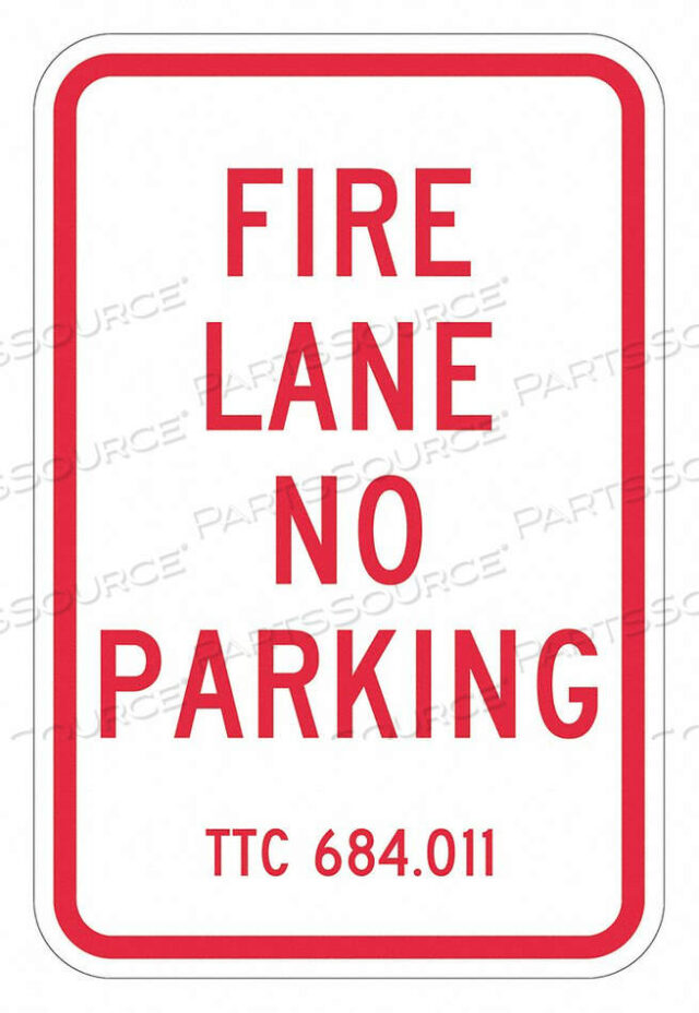 OEM#: T1-2820-EG_12X18ЗНАК ДОРОЖНЫЙ 18 H 12 W АЛЮМИНИЙ от Lyle Signs Inc.