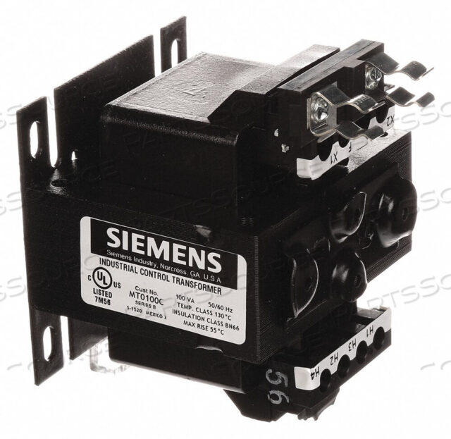 OEM#: MT0100CТРАНСФОРМАТОР УПРАВЛЕНИЯ 100 ВА 120/240 В переменного тока от Siemens