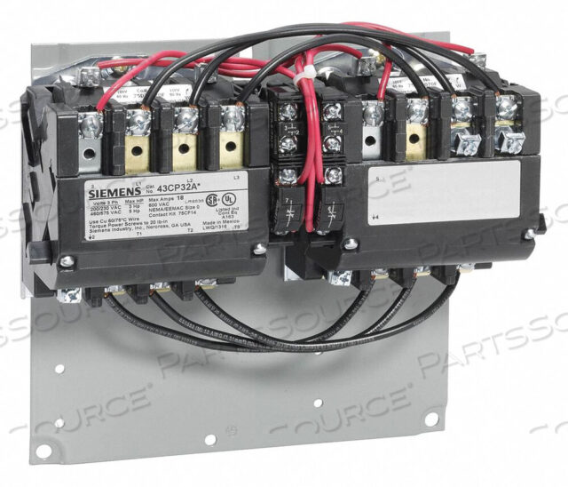 OEM#: 43CP32ADNEMA МАГНИТНЫЙ КОНТАКТ 18A 208VAC NEMA 0 от Siemens