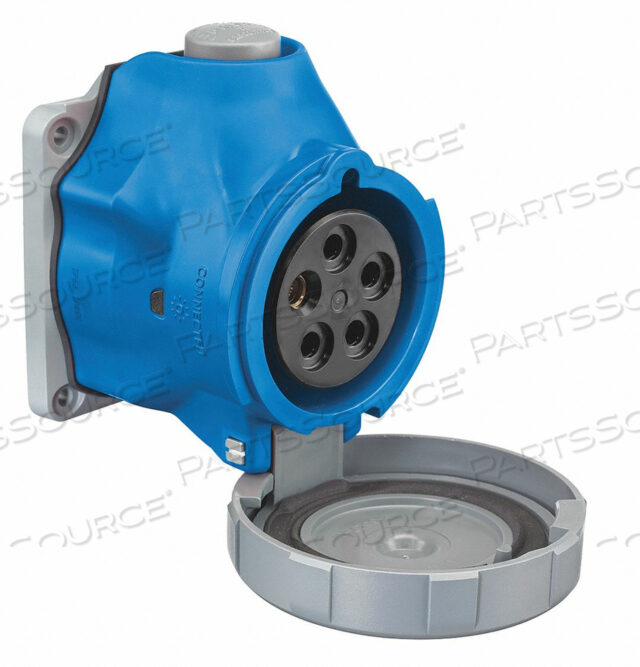 OEM#: HBLS530R9WPIN AND SLEEVE RECEPTACLE 30A 10 HP BLUE by Hubbell Incorporated, Wiring Device-Kellums