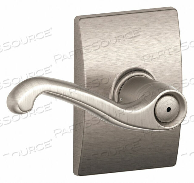 OEM#: F40 FLA 619 CENDOOR LEVER LOCKSET SATIN NICKEL PRIVACY от Schlage Lock
