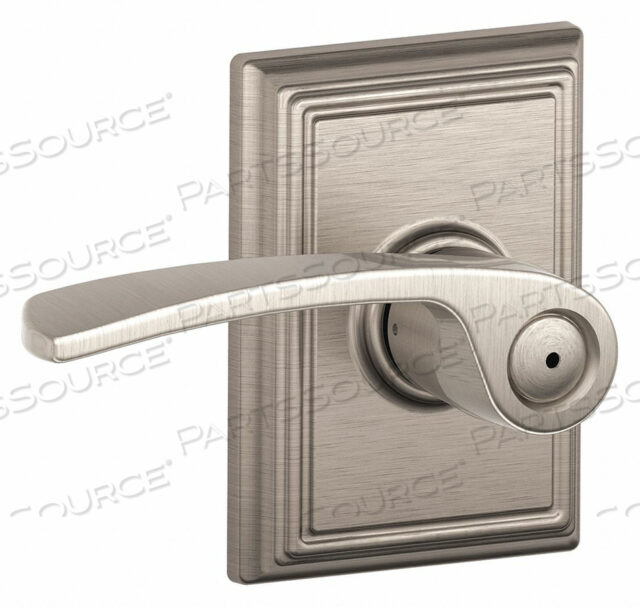 OEM#: F40 MER 619 ADDDOOR LEVER LOCKSET SATIN NICKEL PRIVACY от Schlage Lock