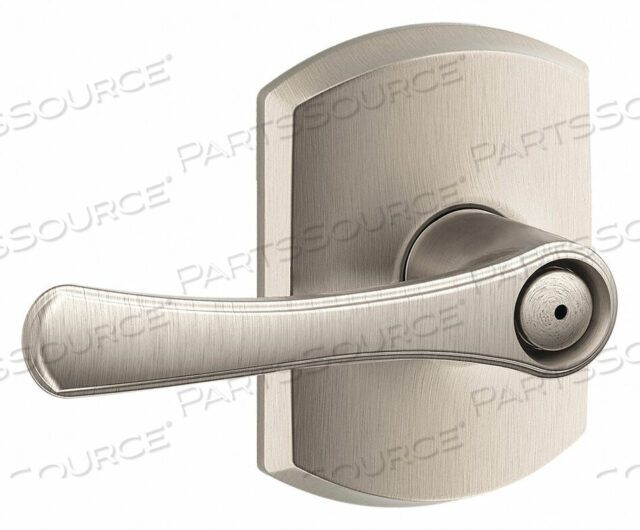 OEM#: F40 VLA 619 GRWDOOR LEVER LOCKSET SATIN NICKEL PRIVACY от Schlage Lock