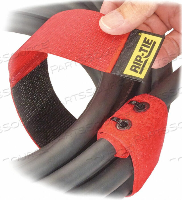 OEM#: EW-18-010-BKHOOK/LOOP CBLE 18IN.X2IN WRAP BLACK PK10 от Rip-Tie