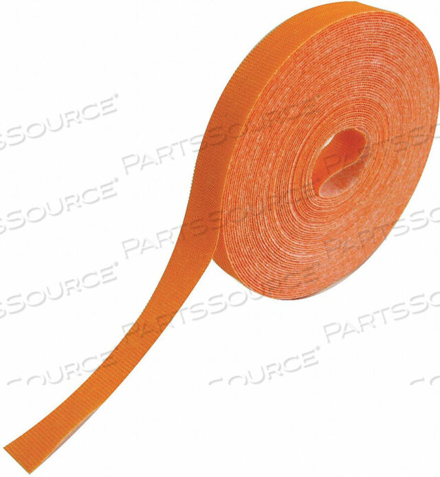 OEM#: G-10-075-OHOOK/LOOP CBLE 75 ФУТОВ X 1 ДЮЙМ ОРАНЖЕВЫЙ от Rip-Tie