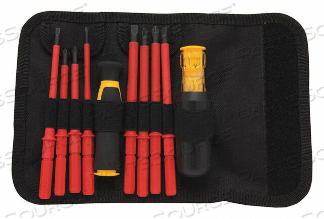 OEM#: DWHT66417INS. НАБОР ОТВЕРТОК С МНОГОКРАТНЫМИ НАСАДКАМИ 10-В-1 от DeWalt
