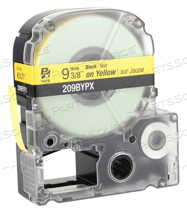 OEM#: 209BYPXЭТИКЕТКА ДЛЯ КАРТРИДЖА 3/8 ДЮЙМА W ЖЕЛТАЯ от Epson