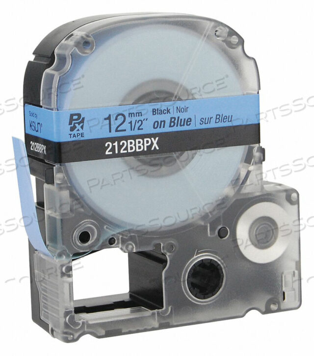 OEM#: 212BBPXCARTRIDGE LABEL 1/2 IN W BLUE by Epson