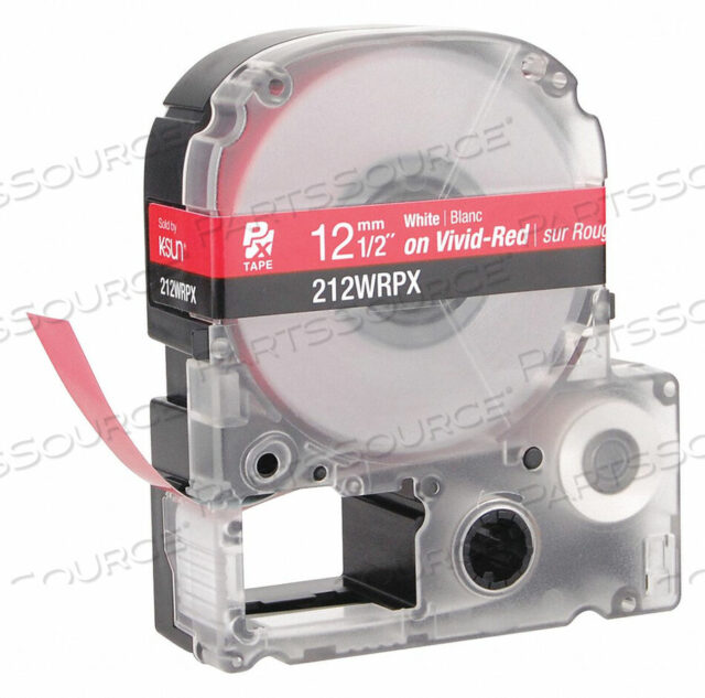 OEM#: 212WRPXЭТИКЕТКА ДЛЯ КАРТРИДЖА 1/2 ДЮЙМА W КРАСНАЯ от Epson