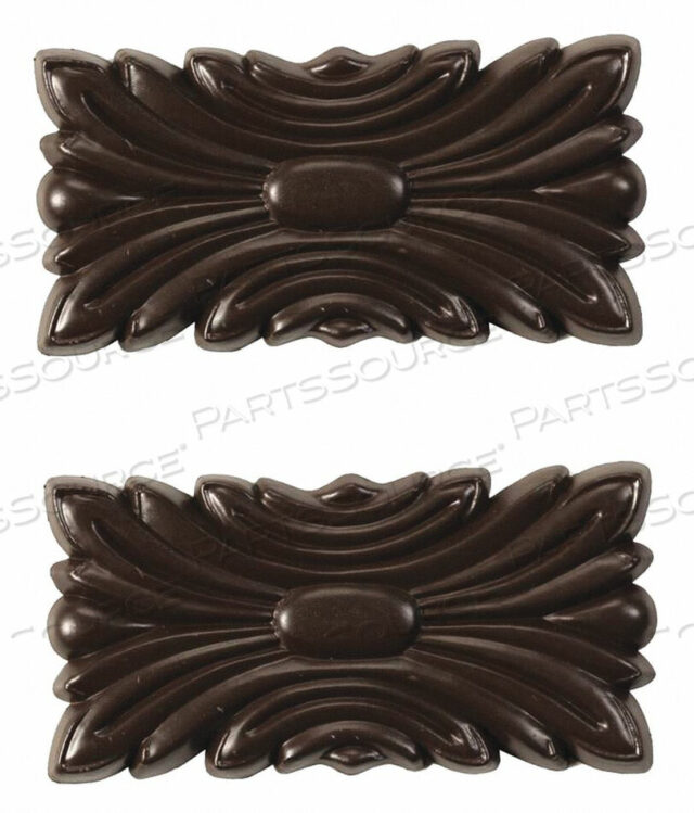 OEM#: 53502SEAM PLATES CHERRY WALNUT 3 IN L PK2 от Mirredge