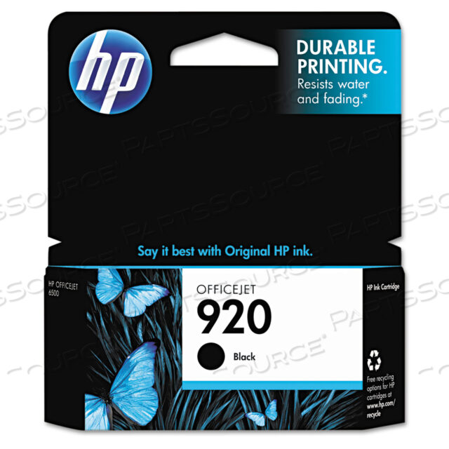 HP 920, (CD971AN) ЧЕРНЫЙ ОРИГИНАЛЬНЫЙ ЧЕРНИЛЬНЫЙ КАРТРИДЖ