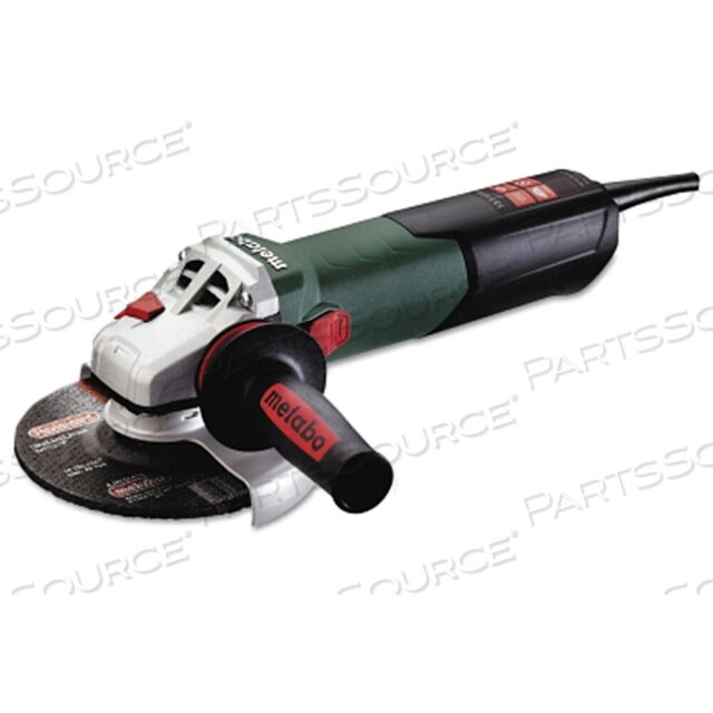 OEM#: WE15150Q6 УГЛОВАЯ ШЛИФОВАЛЬНАЯ МАШИНА, 13,5 А, 9600 ОБ/МИН, ПОЛЗУНКОВЫЙ ПЕРЕКЛЮЧАТЕЛЬ С БЛОКИРОВКОЙ от Metabo