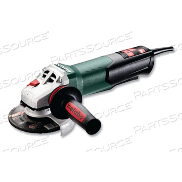 OEM#: 603633420WP 13-150 QUICK УГЛОВАЯ ШЛИФОВАЛЬНАЯ МАШИНА, ДИАМЕТР 6 ДЮЙМОВ, 12 А, 10 000 ОБ/МИН, РЫЧАЖНЫЙ ВЫКЛЮЧАТЕЛЬ от Metabo