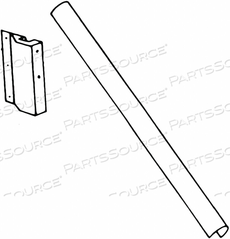 OEM#: RG-27 US32D ЗАЩИТА РУЧКИ/ЗАЩЕЛКИ ИЗ МАТОВОЙ НЕРЖАВЕЮЩЕЙ СТАЛИ от Von Duprin