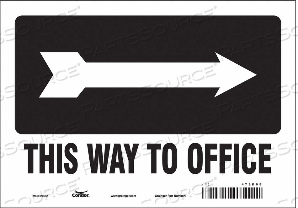 OEM#: 473D05ЗНАК БЕЗОПАСНОСТИ 10 Ш 7 В 0,004 ТОЛЩИНА от Condor