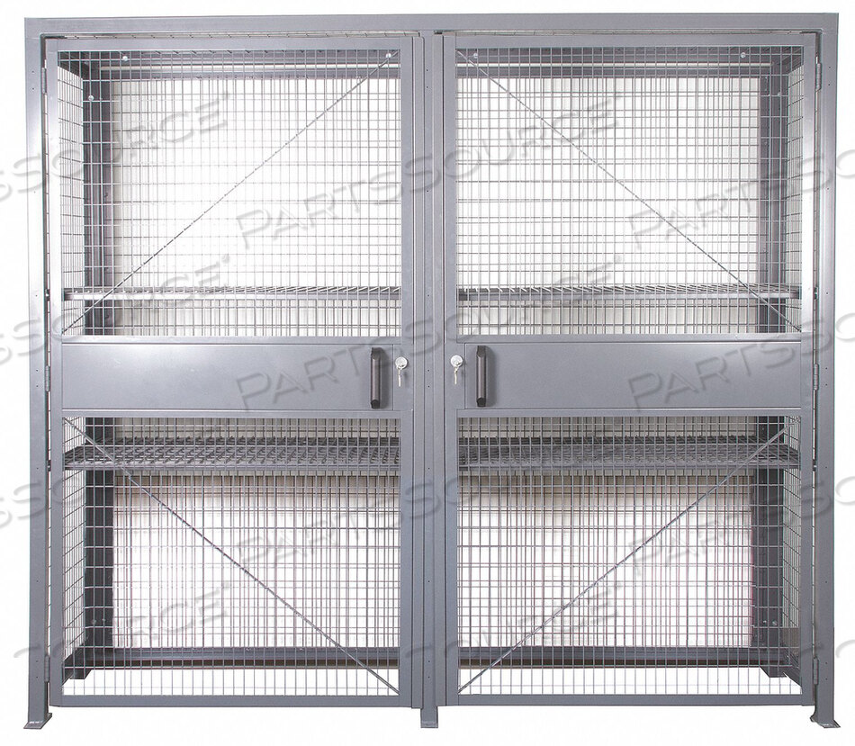 OEM#: LPC-9618-7STOR-MORE ШКАФ БЕЗОПАСНОСТИ ДЛЯ ПРЕДОТВРАЩЕНИЯ ПОТЕРЬ 96 Ш x 18 Г x 84 В ДВУСПАЛЬНАЯ ДВЕРЬ, СОБРАННАЯ СКЛАДЫВАЮЩЕЙСЯ Защитой